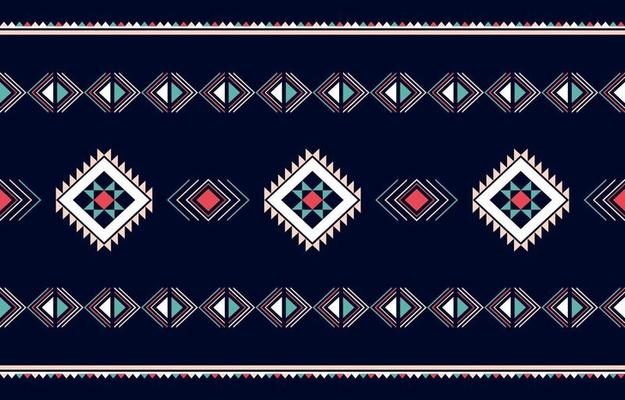 Geometric ethnic pattern traditional Design for background, carpet, wallpaper, clothing, wrapping, batik, fabric, sarong