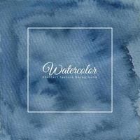 Abstract watercolor texture background in blue color vector