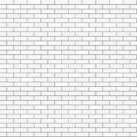 White background of bricks. Abstract seamless pattern vector