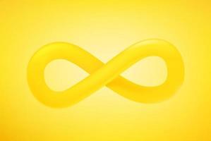 Infinity sign. Social media message vector background