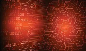 cyber circuit future technology concept background vector