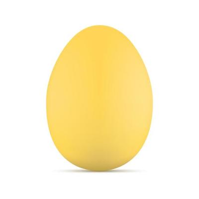 Chicken Egg White Background. Happy Easter