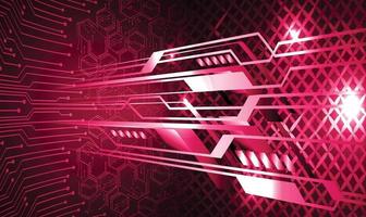 cyber circuit future technology concept background vector