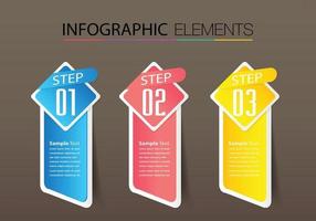 modern text box template, banner Infographics vector