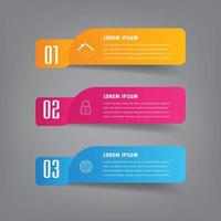 modern text box template, banner Infographics vector