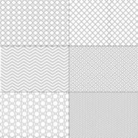 Vector set of minimal patterns. Geometric line and shapes