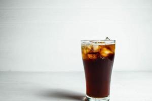 Glass of soda photo