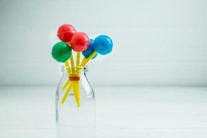 Lollipops in a jar