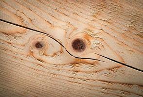 Cracked wooden board photo