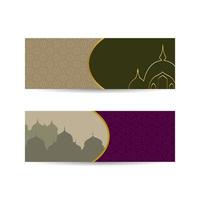 Ramadan Kareem horizontal vector banner. Ramadan Kareem advertisements, leaflets, invitations, greeting cards. Islamic background. islamic background banner