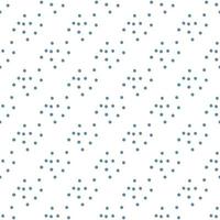 Vector seamless pattern with dotted circles. Stylish background with randomly disposed spots. Monochrome minimalist graphic design. Tileable simple texture from small black dots