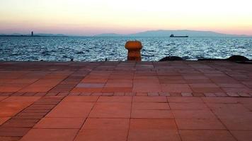 The Dock and the Sea in the Afternoon video