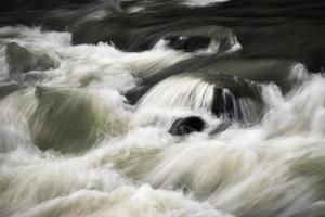 Blurred river rapids photo