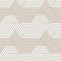 Seamless pattern with symmetric geometric lines. Repeating geometric tiles