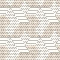 Seamless pattern with symmetric geometric lines. Repeating geometric tiles vector