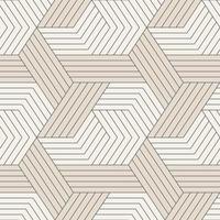 Seamless pattern with symmetric geometric lines. Repeating geometric tiles vector