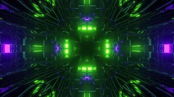 Green Effect Dj Light Stock Video Footage for Free Download