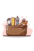 Design toolbox illustration hand drawing vector