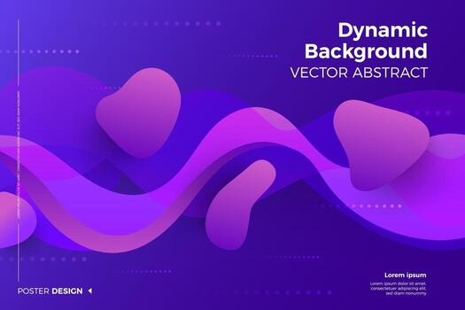 Abstract dynamic background vector