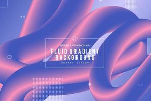 Fluid Vivid Gradient Background vector