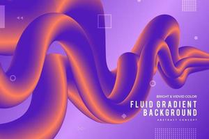 Fluid Vivid Gradient Background vector