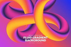 Fluid Vivid Gradient Background vector