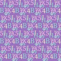 Seamless patterns with abstract ornament. Vector. vector