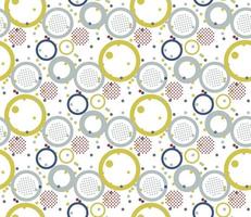 Seamless patterns with abstract ornament vector