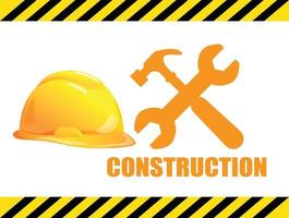 Construction industry and tools, vector design.
