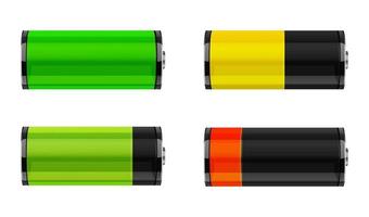 battery charge icon vector