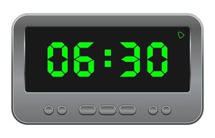 digital clock vector icon