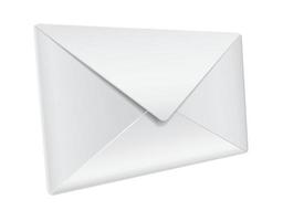 envelope 3d icon vector