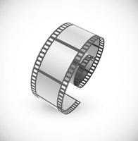 film reel icon vector