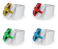 gift box 3d icon vector