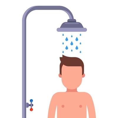 Take A Shower Vector Art, Icons, and Graphics for Free Download