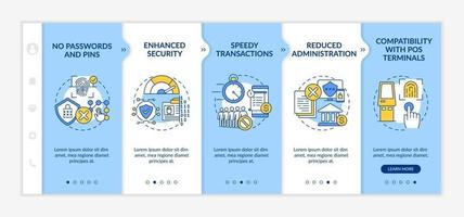 compatibilidad con la plantilla vectorial de incorporación de terminales pos vector