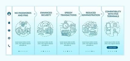 robo de identidad de la plantilla de vector de incorporación de teléfonos inteligentes