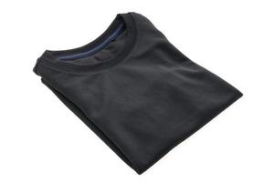 Black T shirt for clothing photo