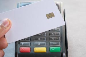 pago contactless con tarjeta de crédito