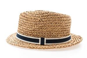 Straw hat for man photo