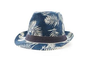 Straw beach hat photo