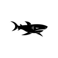 Shark design vector isolated Template