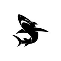 Shark design vector isolated Symbol illustration template