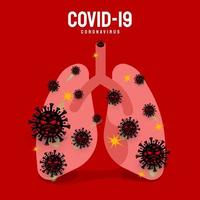 enfermedad por coronavirus covid-19 vector