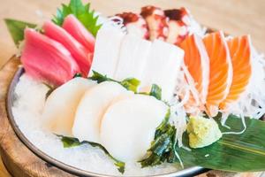 Raw fresh sashimi photo