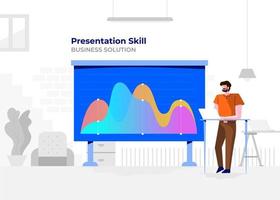 Chart presentation vector