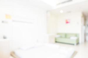 Abstract defocused hospital interior for background photo