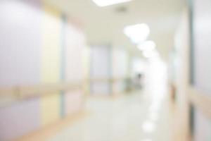 Abstract defocused hospital interior for background photo