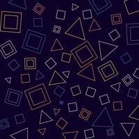 Geometric background with vivid color shapes vector