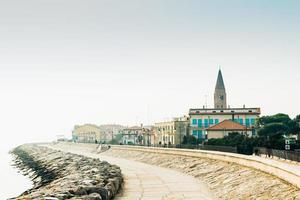 Belltower Duomo Santo Stefano in Caorle Italy photo